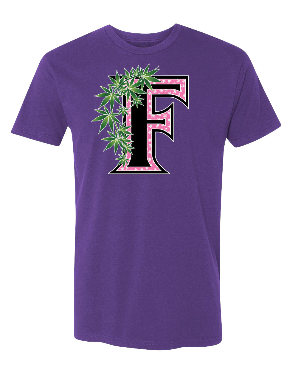 Flee Farms F Pink logo Tshirt