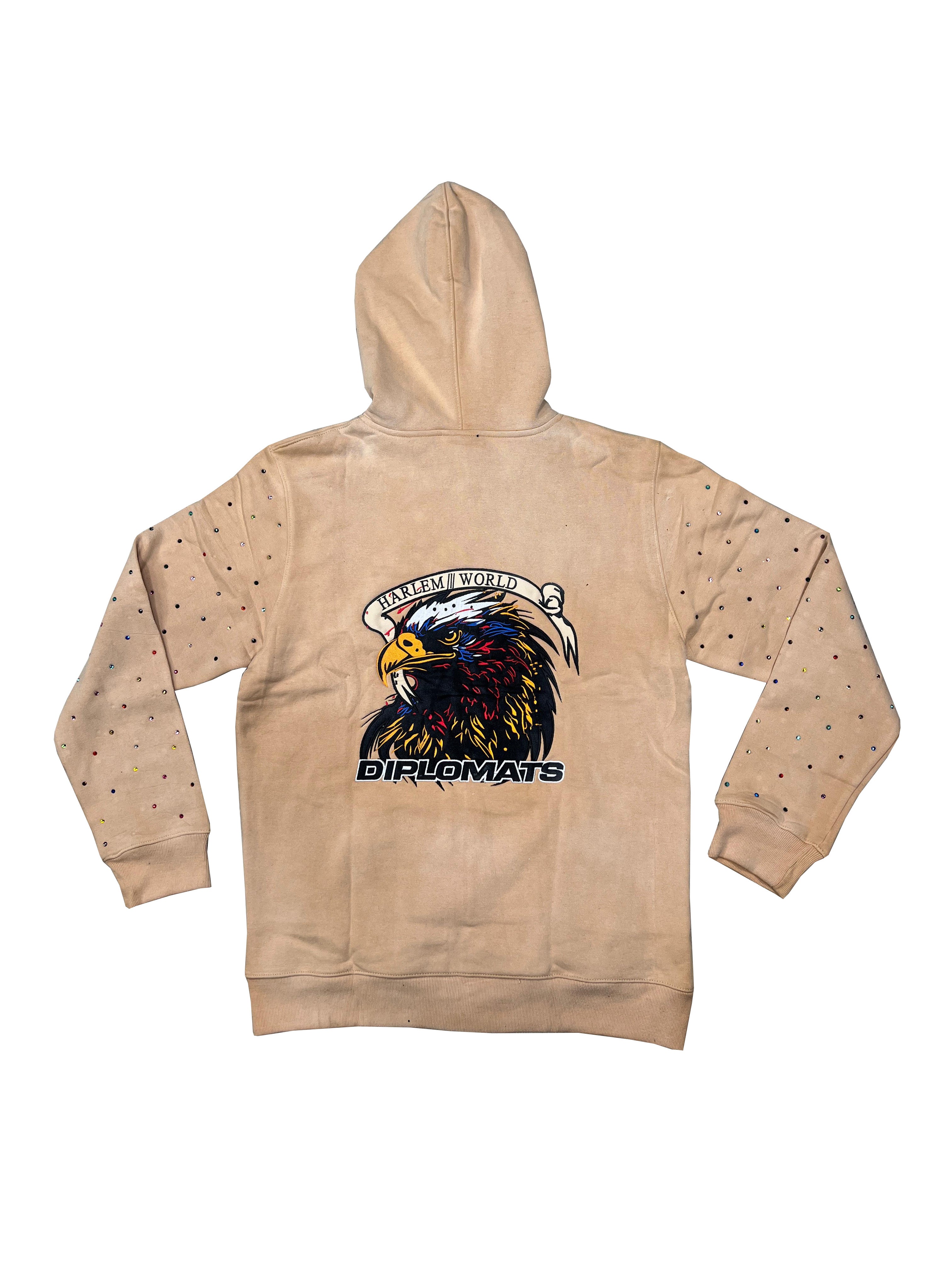 Killa Eagle Beige Sweatsuit