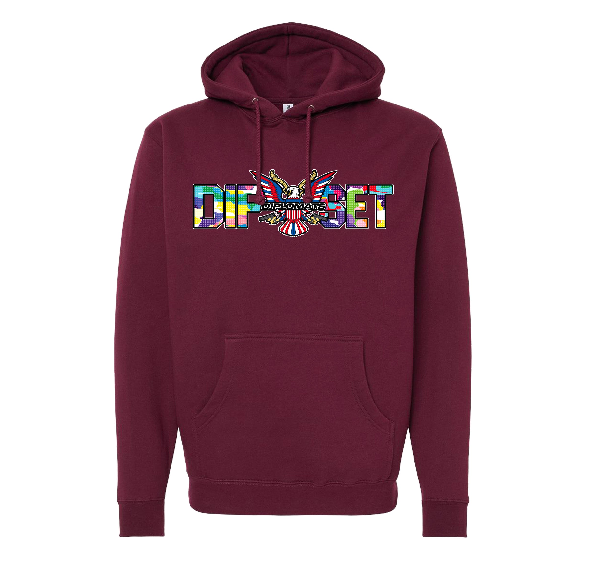 Color Camo Dipset Couture Hoodie