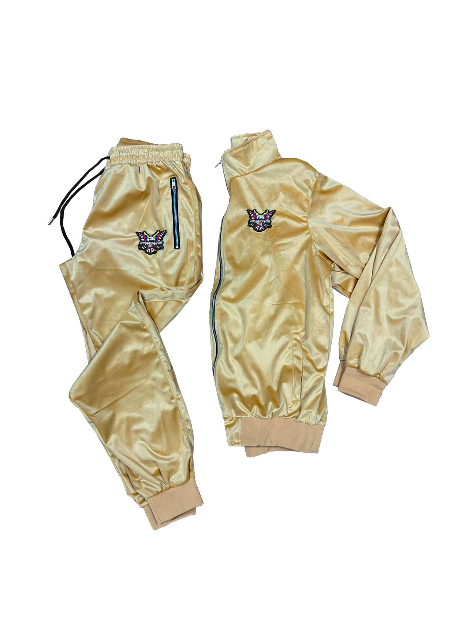 All Sand Velour Track Suit