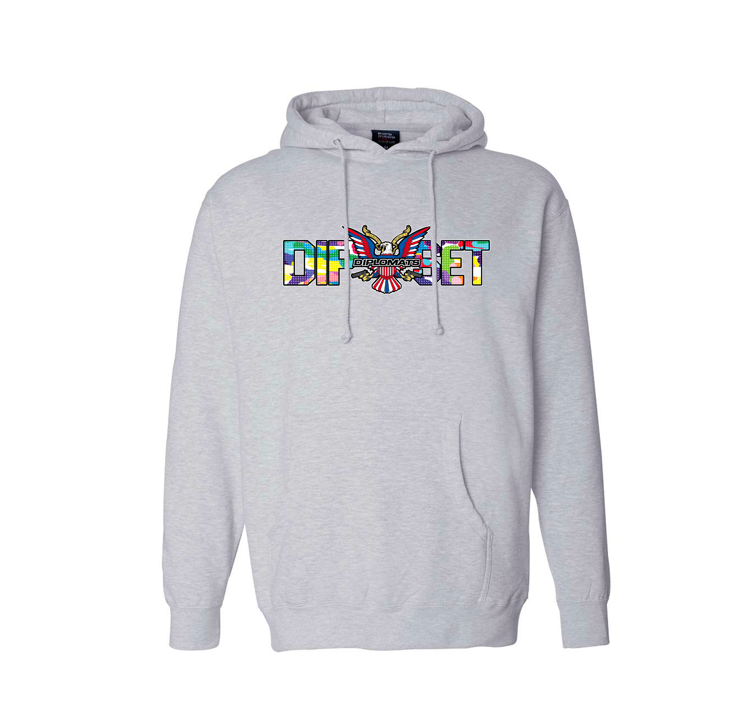 Color Camo Dipset Couture Hoodie
