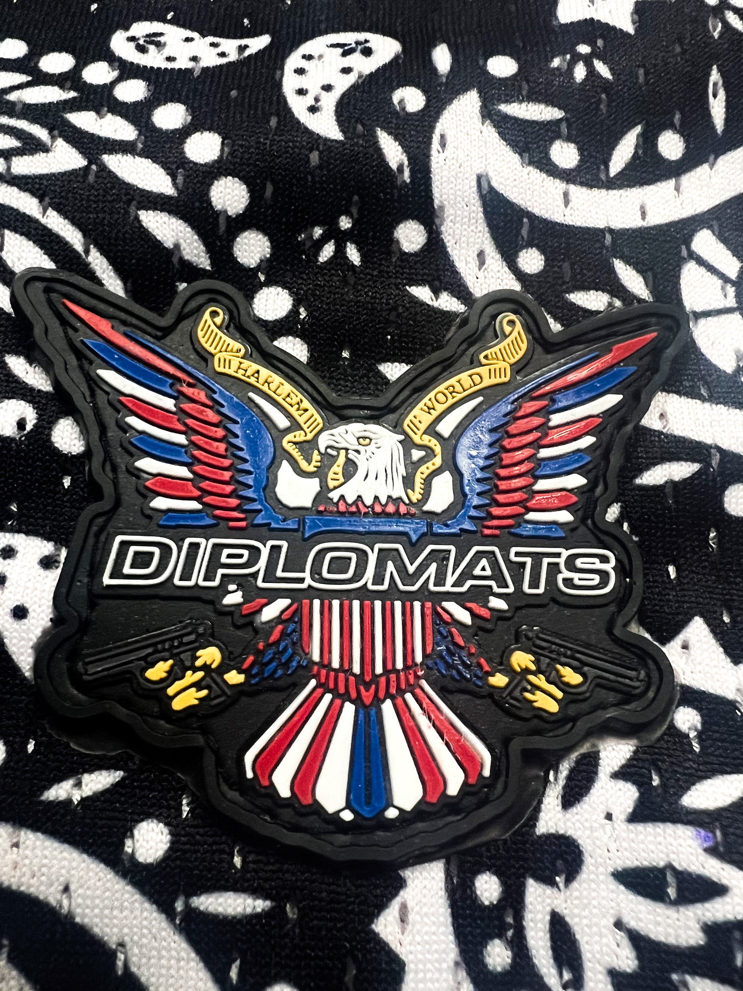 Black Bandana Dipset Couture Shorts