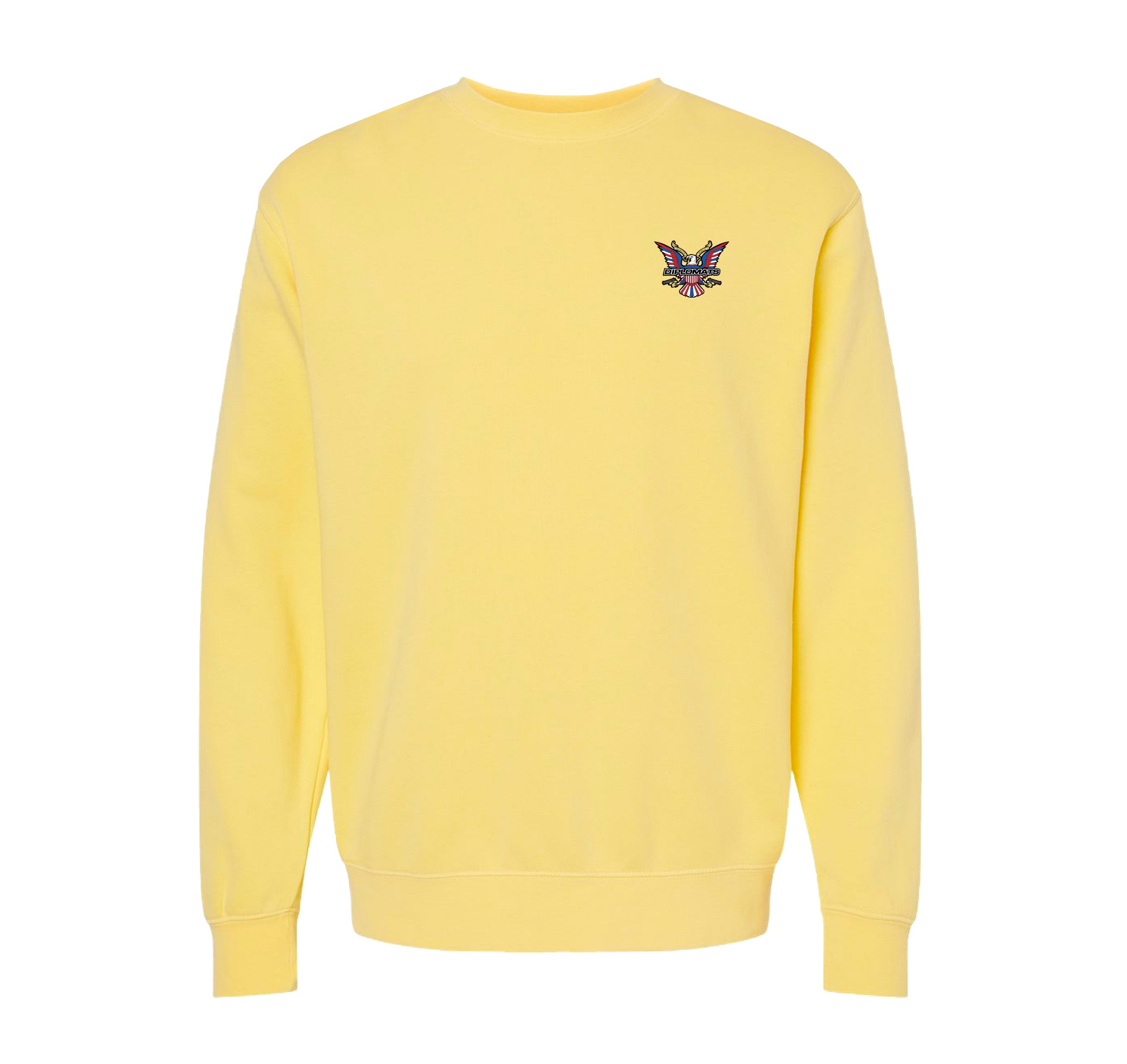Vintage Washed Classic Crewneck Sweater