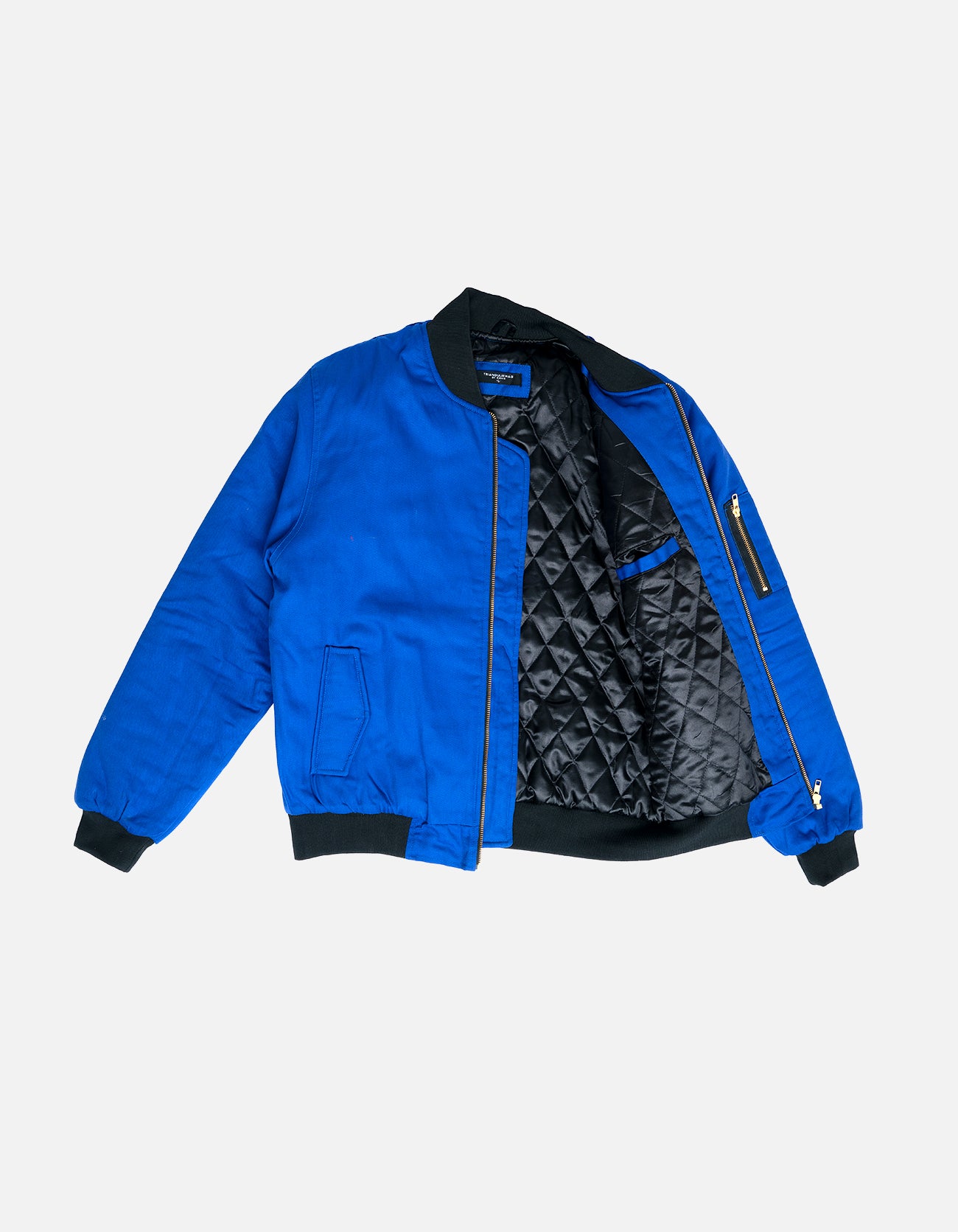 DIPSET Couture Blue Bomber Jacket