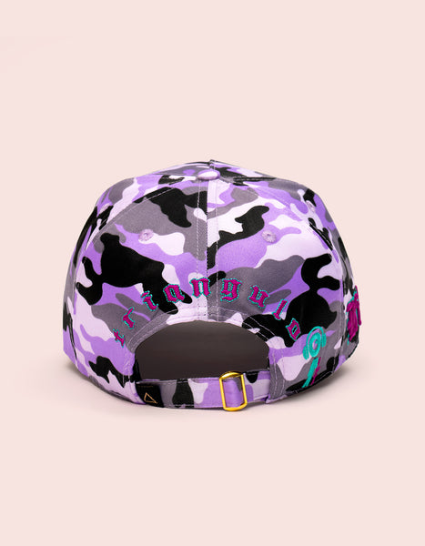 Tri X Killa Purple Camo Hat Dipset Couture