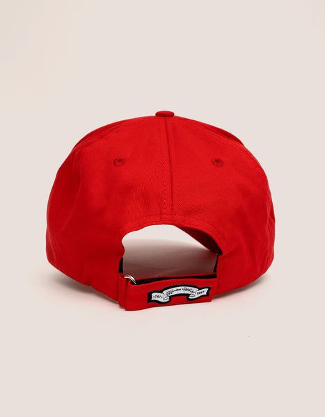 theredthread S logo cap scarlet wh×gry Scarlet Witch Symbol Diamond Tech New Era 39Thirty Fitted