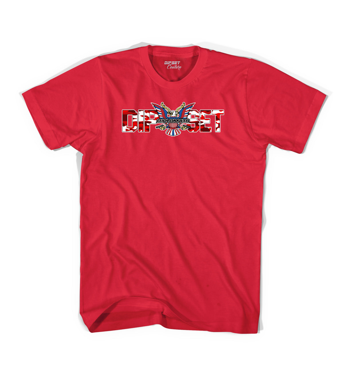 Red Camo Dipset Couture T