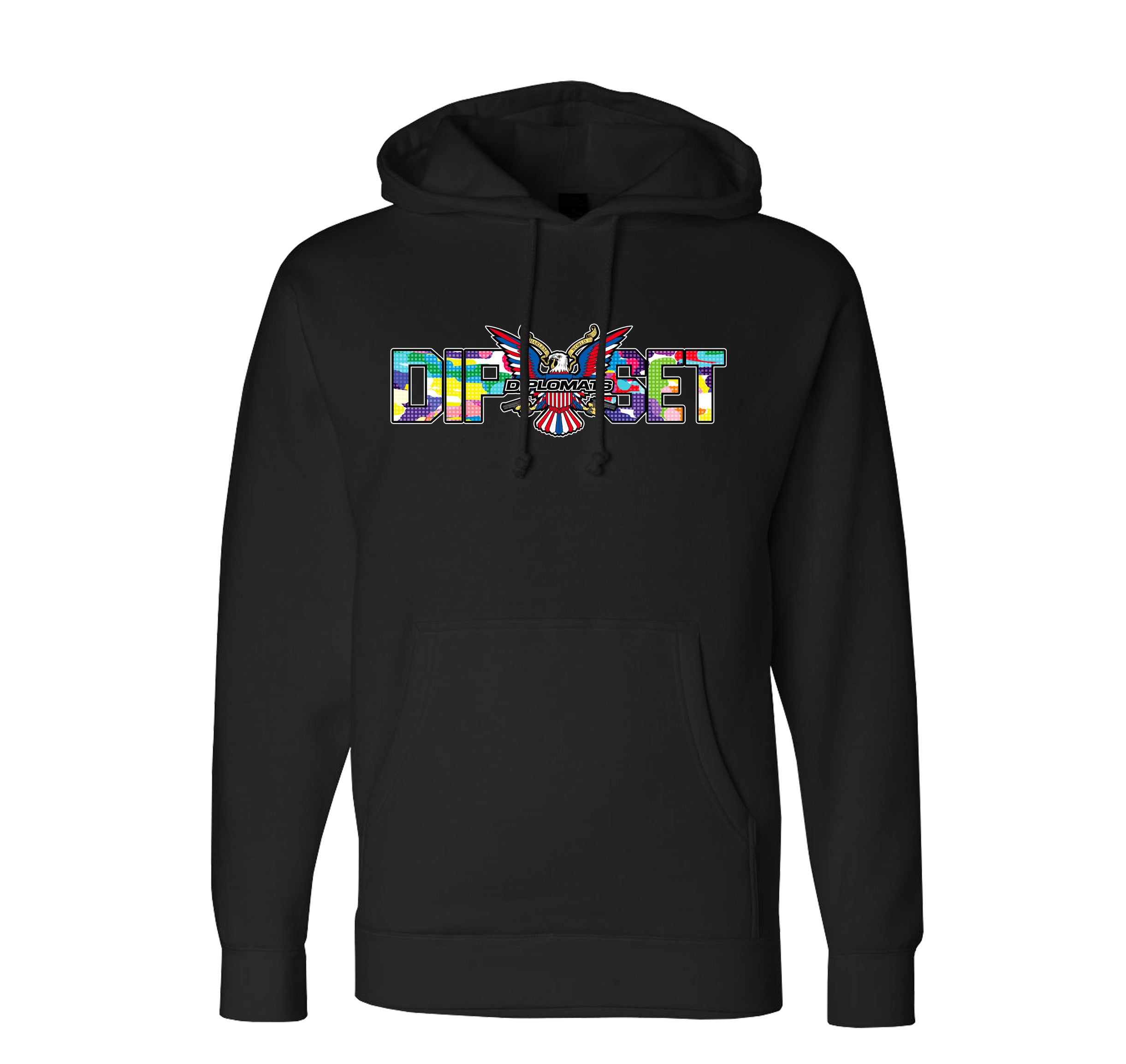 Color Camo Dipset Couture Hoodie