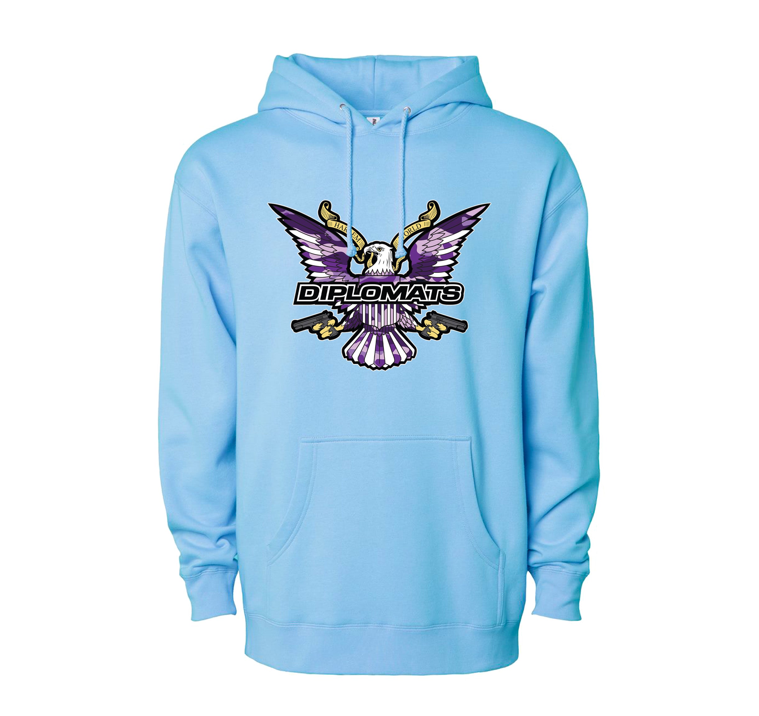 Purple Camo Eagle Classic Dipset hoodie