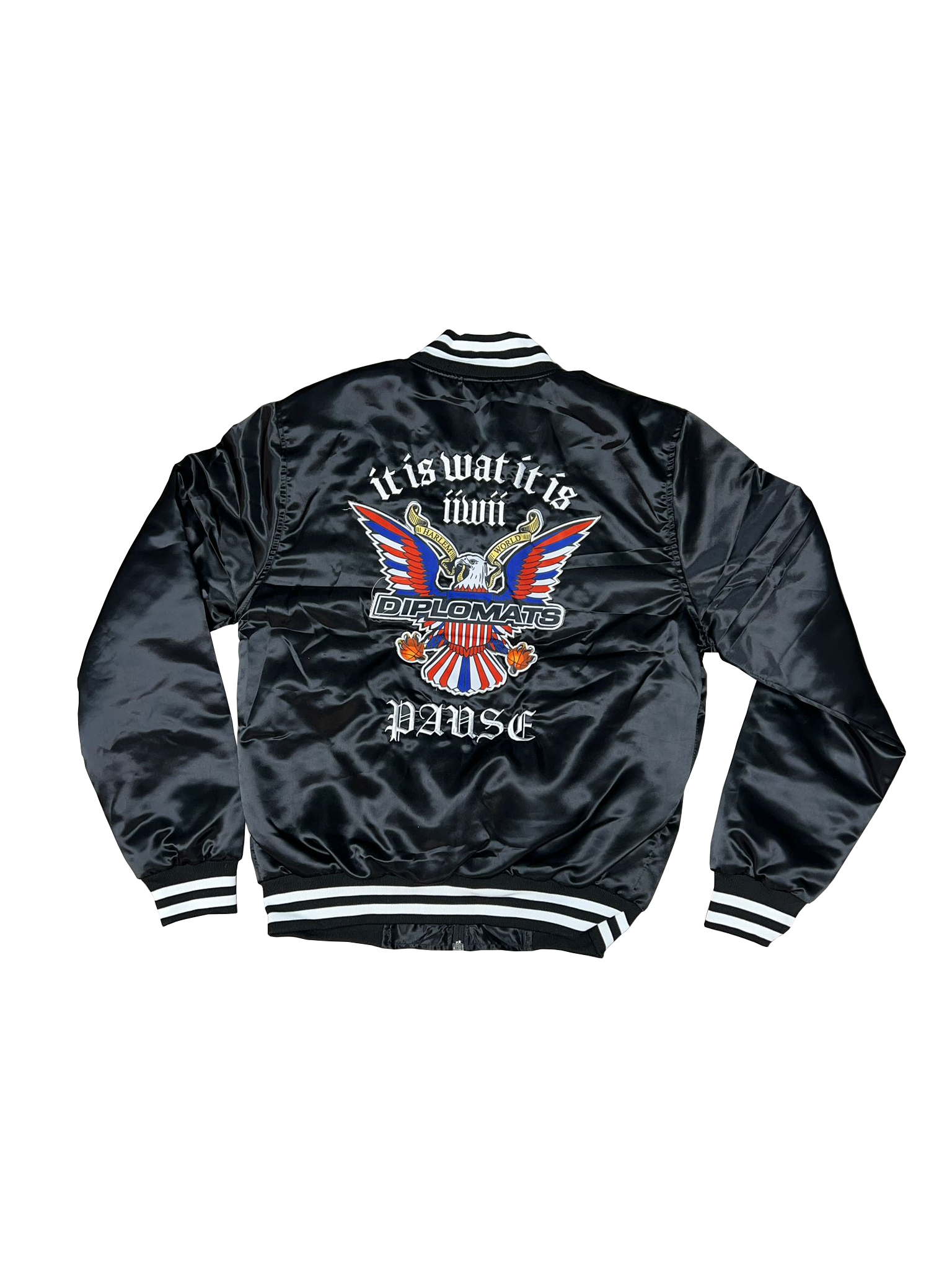 IIWII PAUSE Dipset Couture Flight Jacket