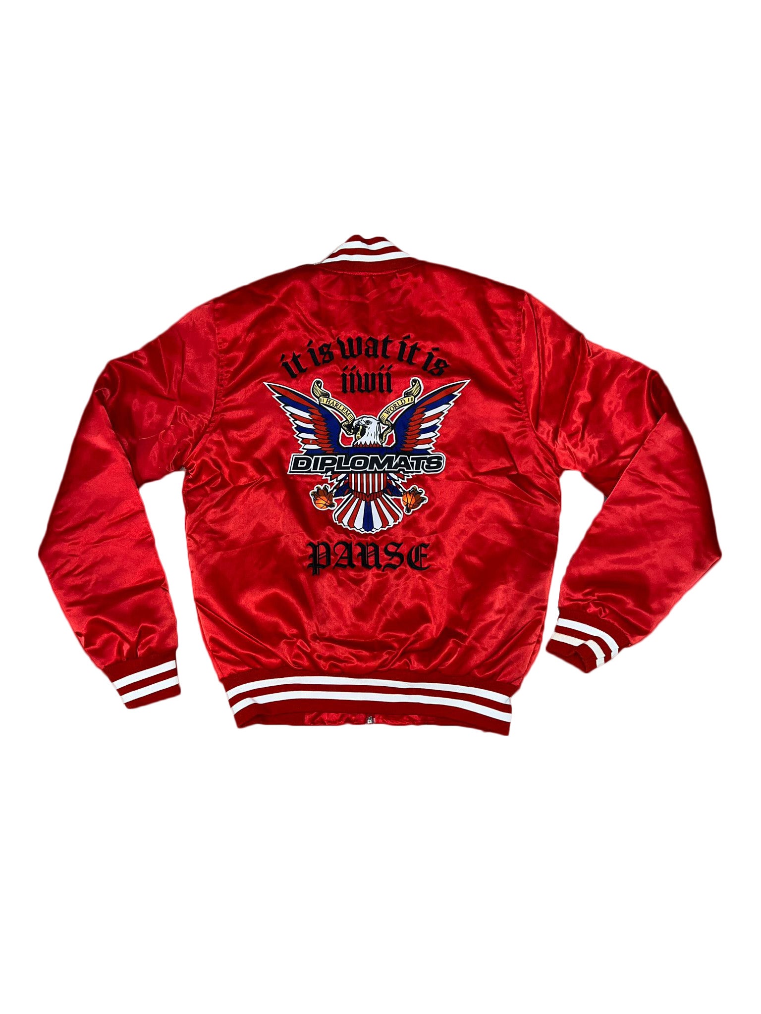 IIWII PAUSE Dipset Couture Flight Jacket