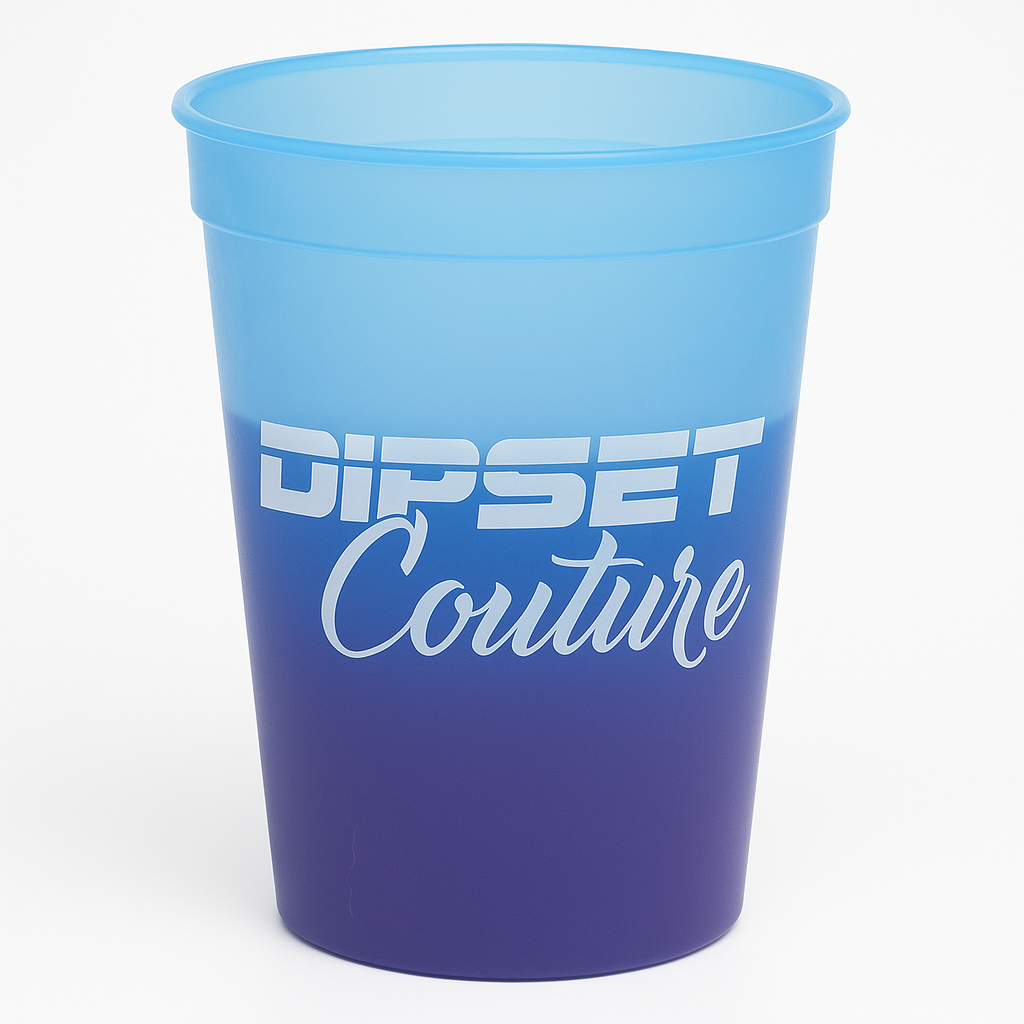 DIPSET COUTURE Color Changing CUP Blue