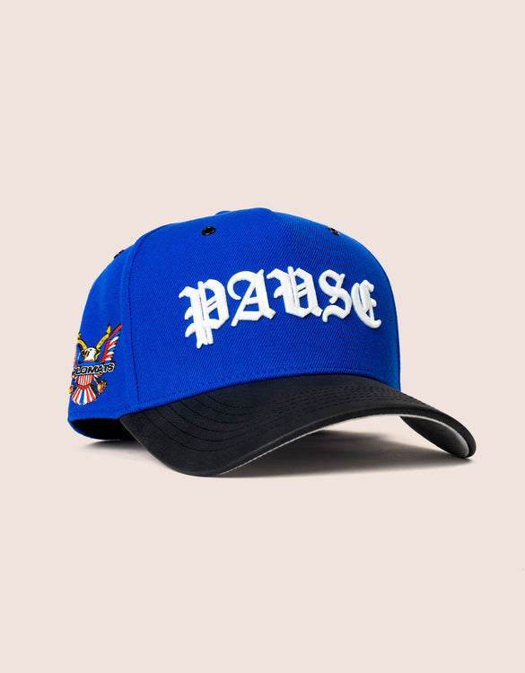 PAUSE Dipset Couture BLUE Hat