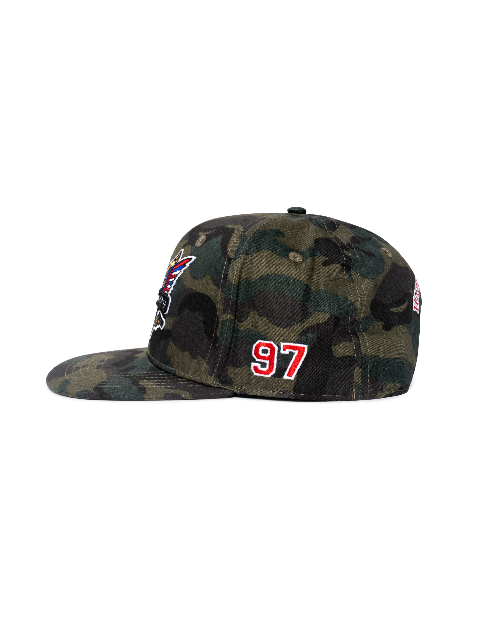 Classic Dipset Snapback Camo Green
