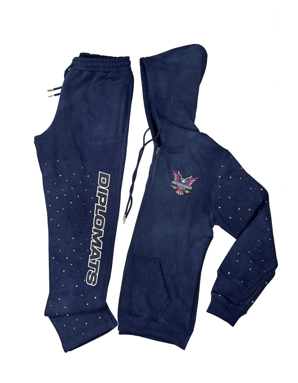 Killa Eagle Navy Sweatsuit