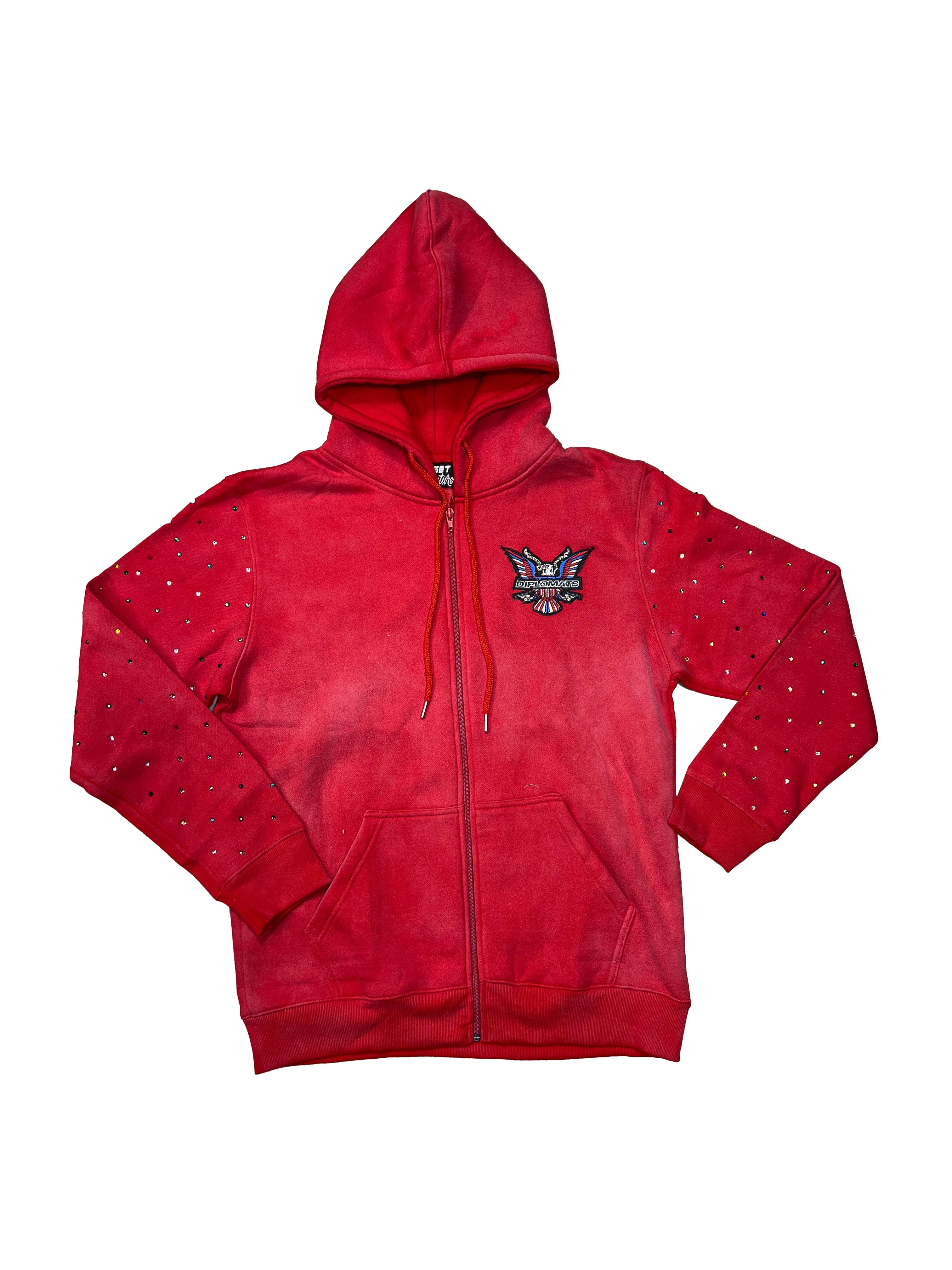 Killa Eagle Red Sweatsuit