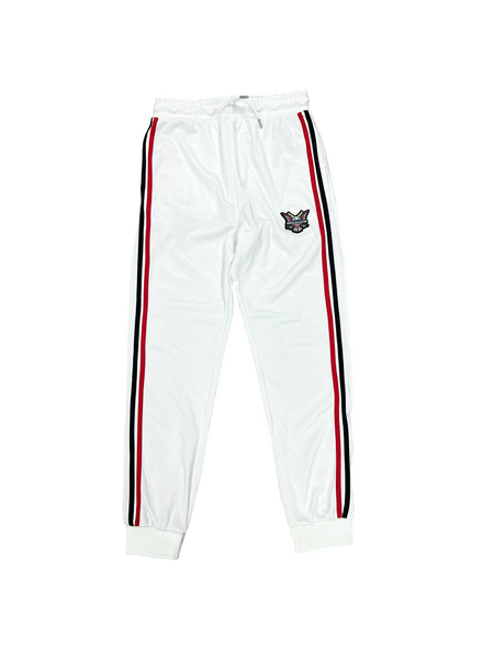 Stripes Dipset Couture White Black Red Tracksuit | DIPSET COUTURE