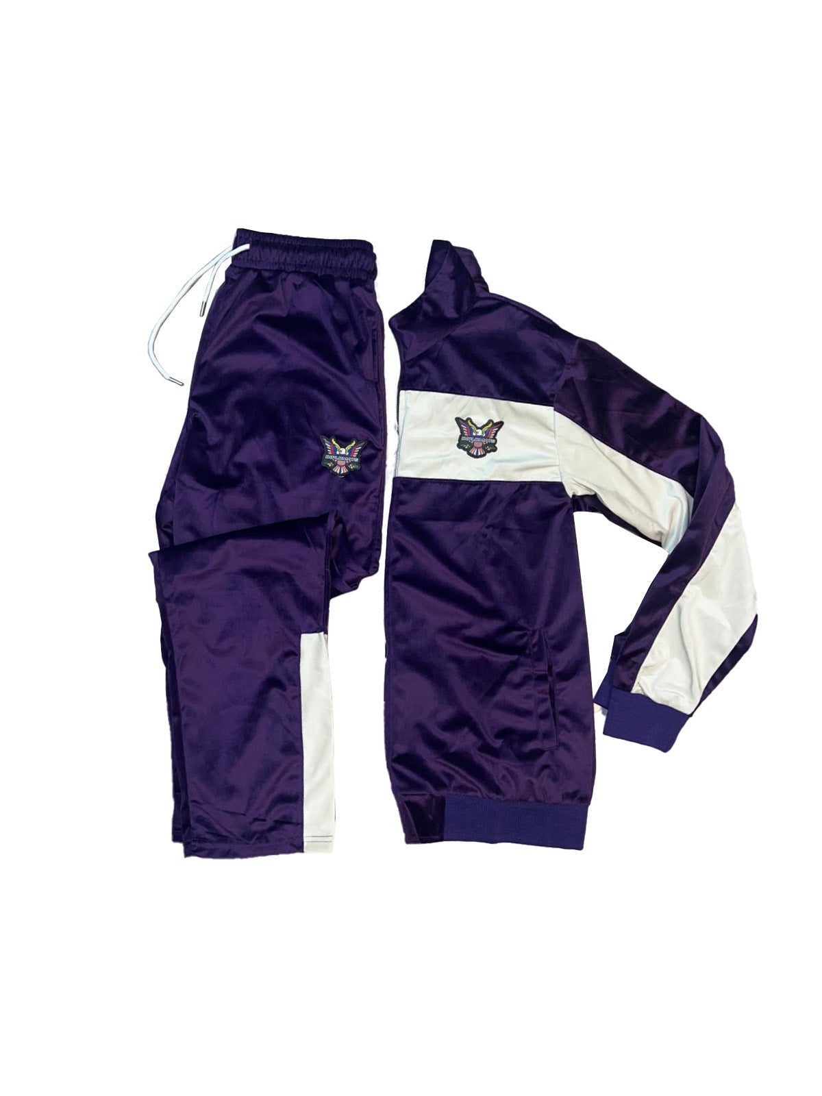 Killa Purp Velour TRack Suit