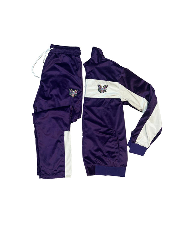 Killa Purp Velour TRack Suit