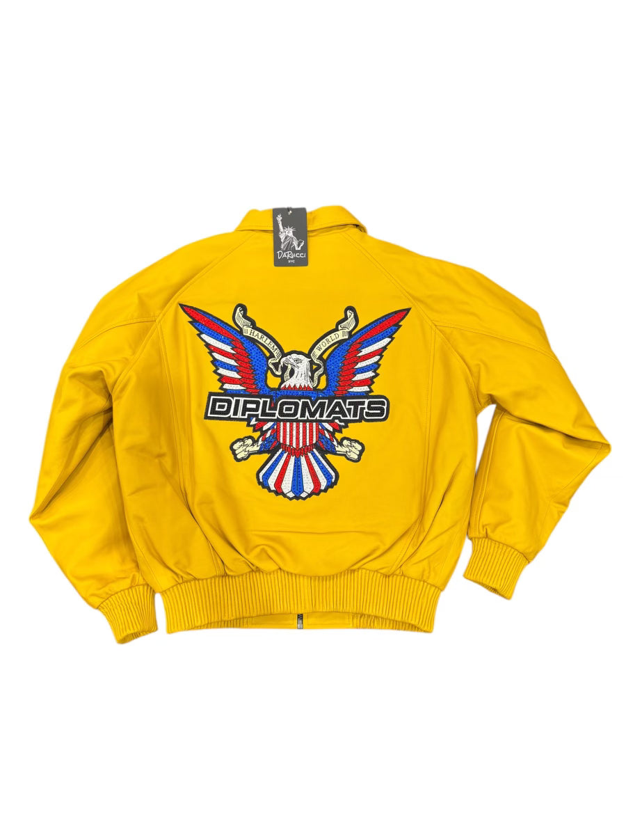 Dipset Couture x DaRucci NYC Leather Jacket