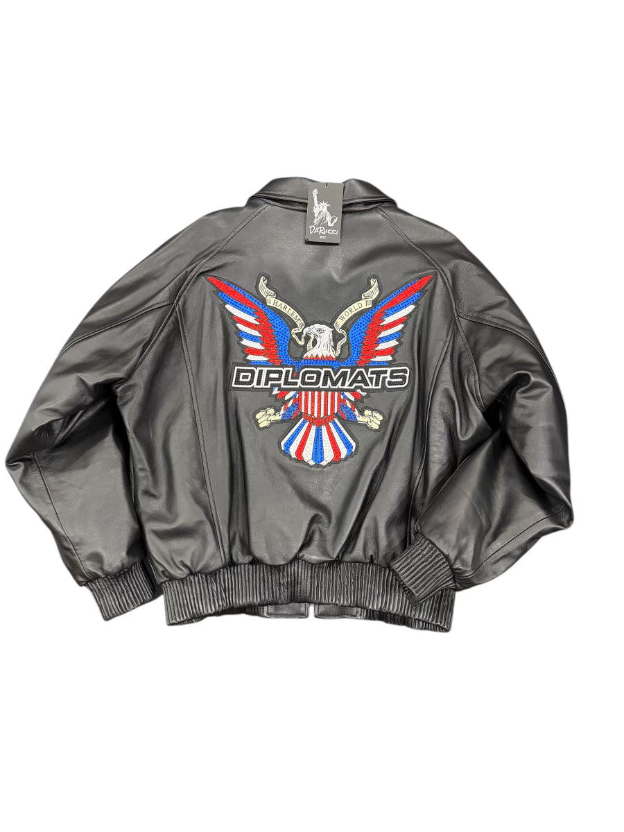 Dipset Couture x DaRucci NYC Leather Jacket