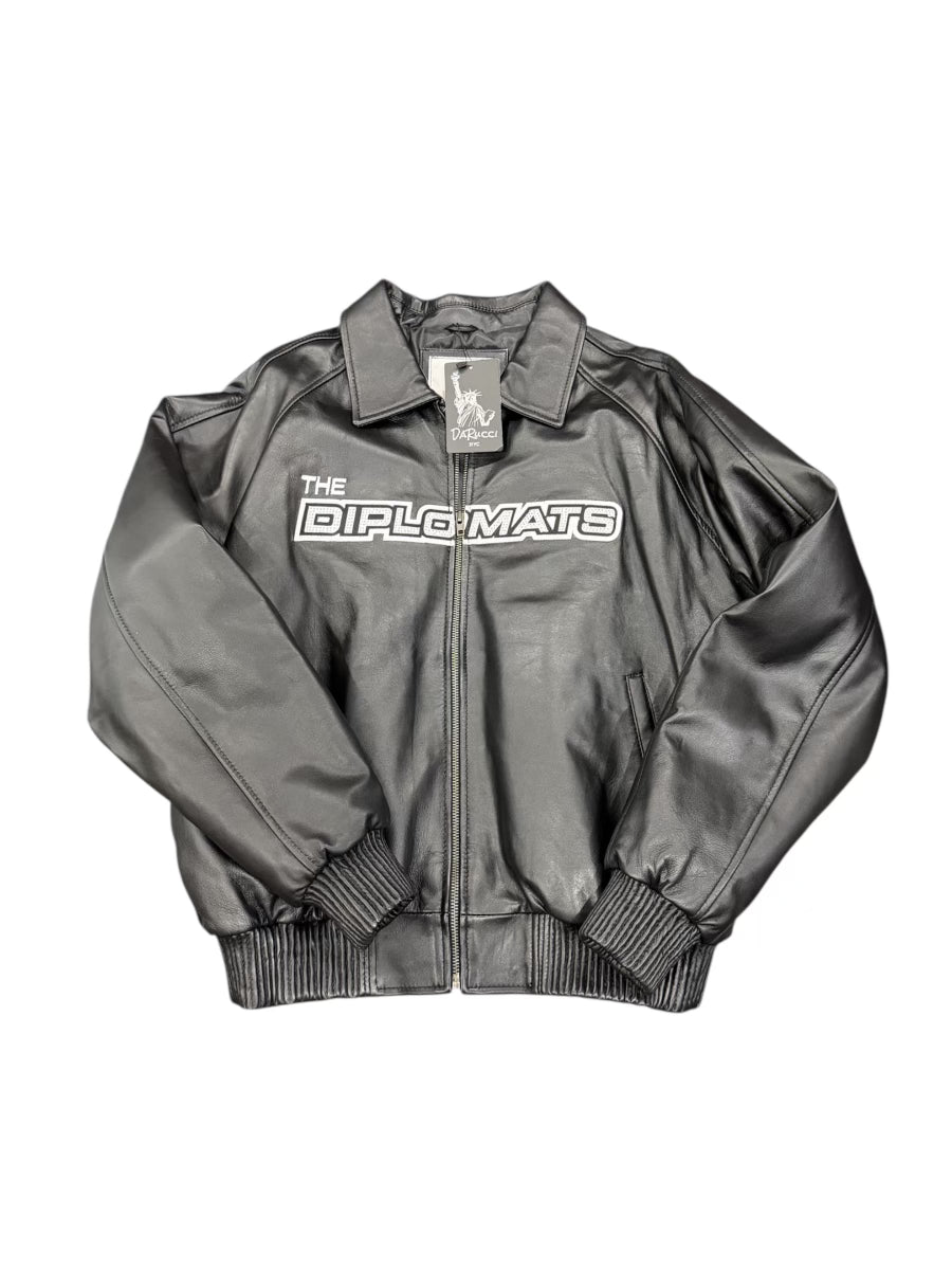 Dipset Couture x DaRucci NYC Leather Jacket