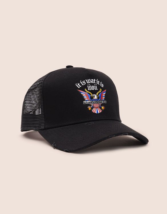 IIWII PAUSE Trucker Hat Dipset Couture