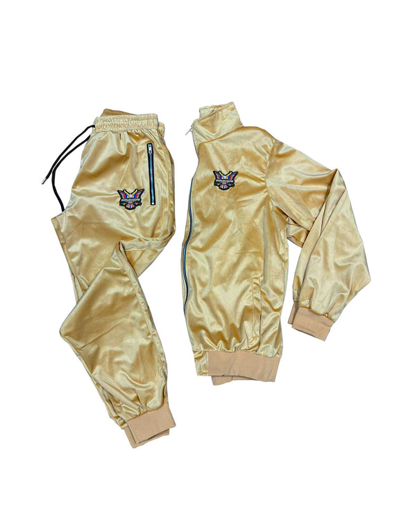 All Sand Velour Track Suit