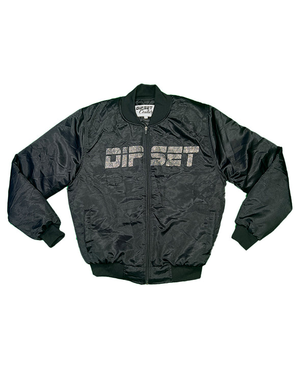 Dipset Bling Bomber Jacket Black