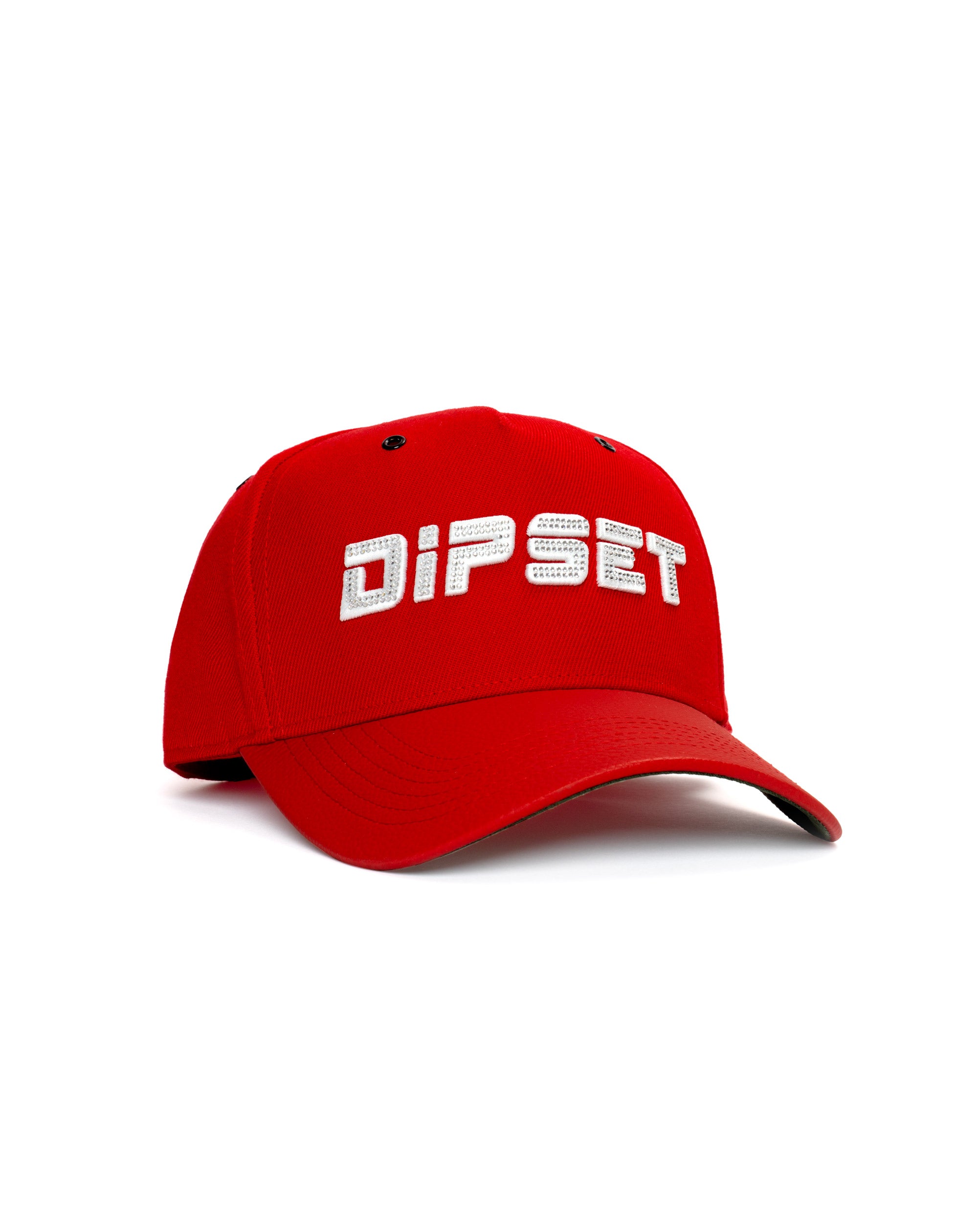 DIPSET COUTURE Bust Down Hat RED