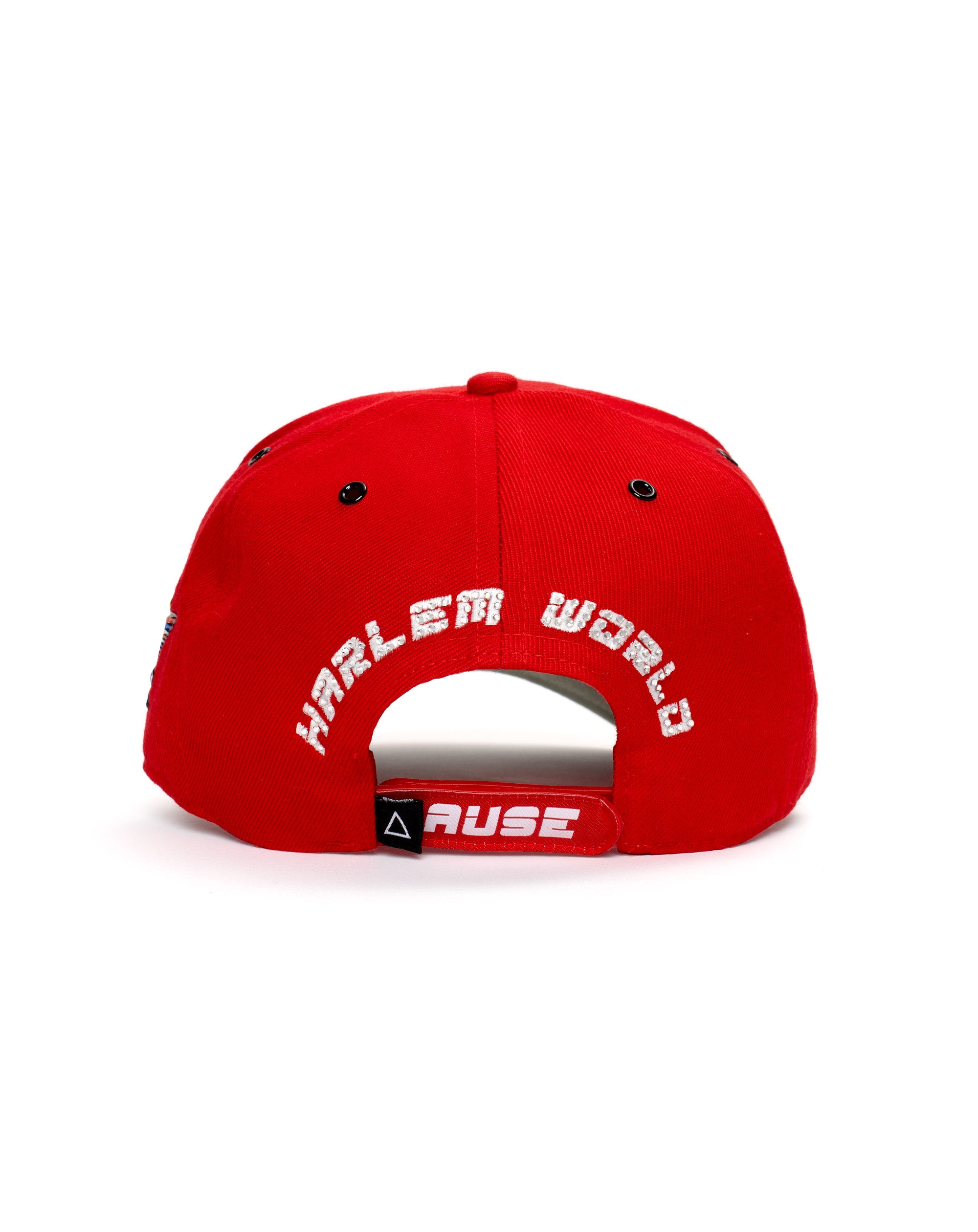 DIPSET COUTURE Bust Down Hat RED