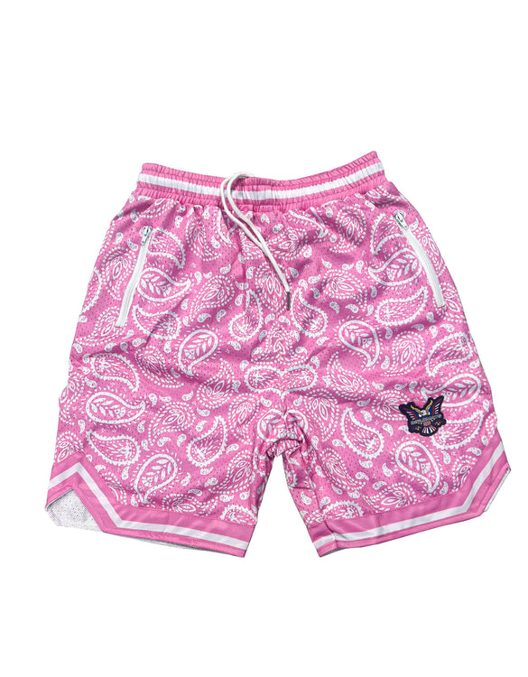 Pink Bandana Dipset Couture Shorts