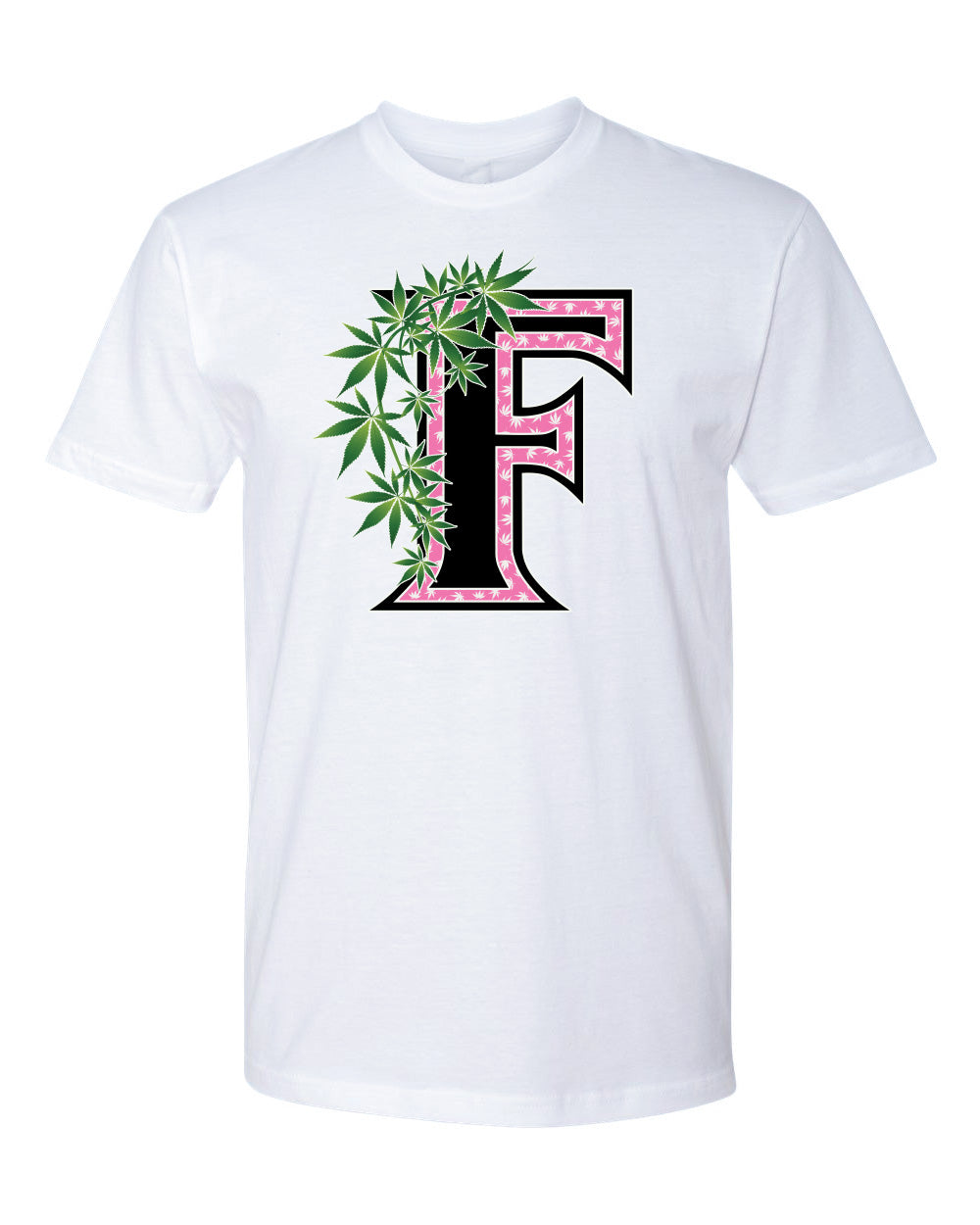 Flee Farms F Pink logo Tshirt