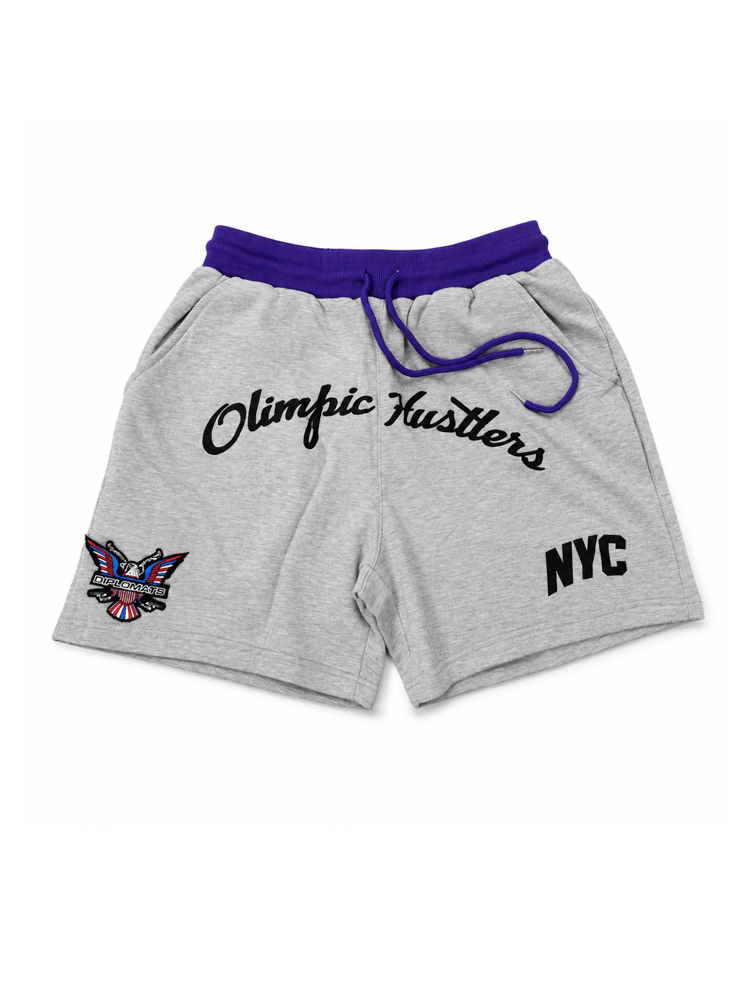 Short Set Grey Purp SS26