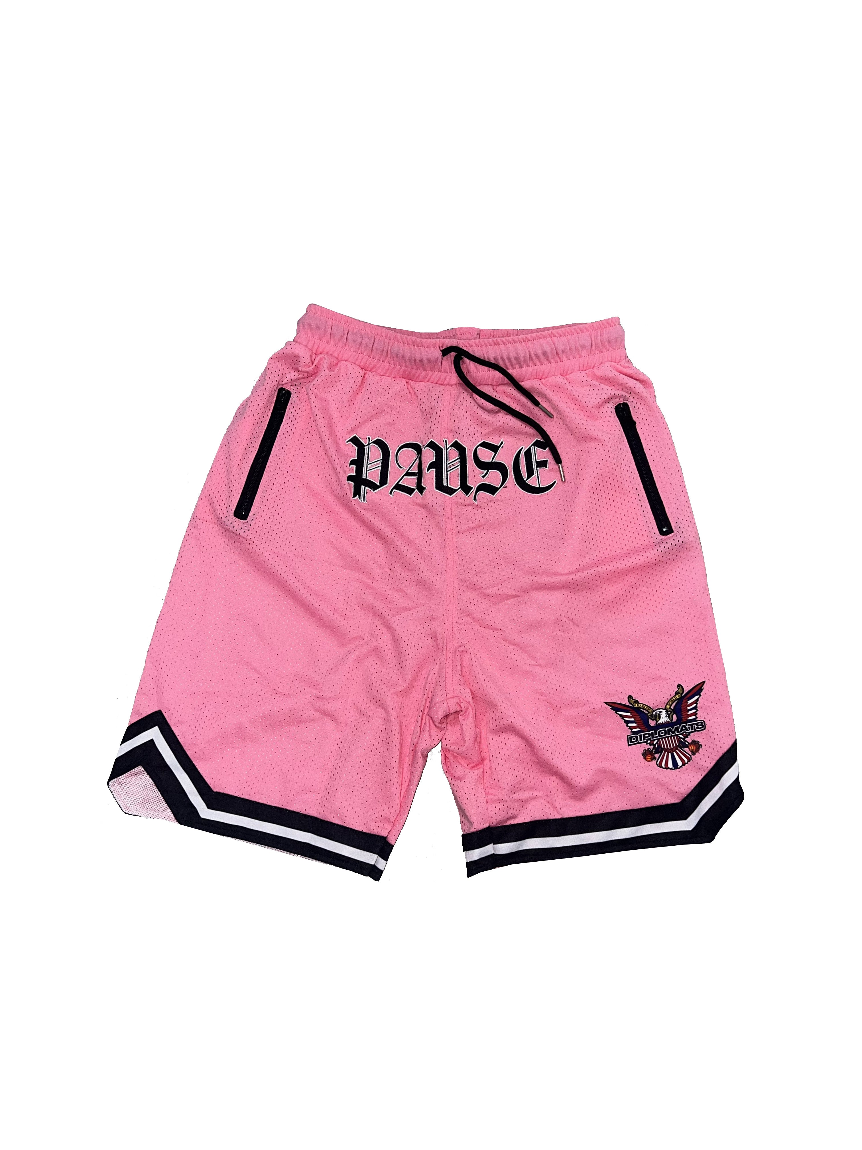 DipSet Couture Puase Shorts Pink