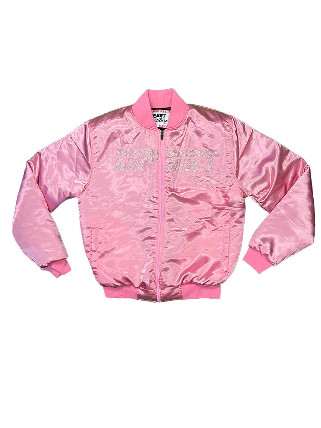 Dipset Bling Bomber Jacket Pink