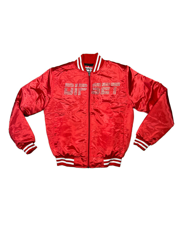 Dipset Bling Bomber Jacket RED