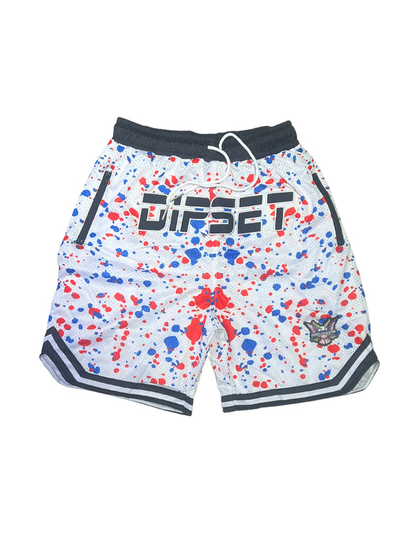 DRIPSET Shorts Red & Blue