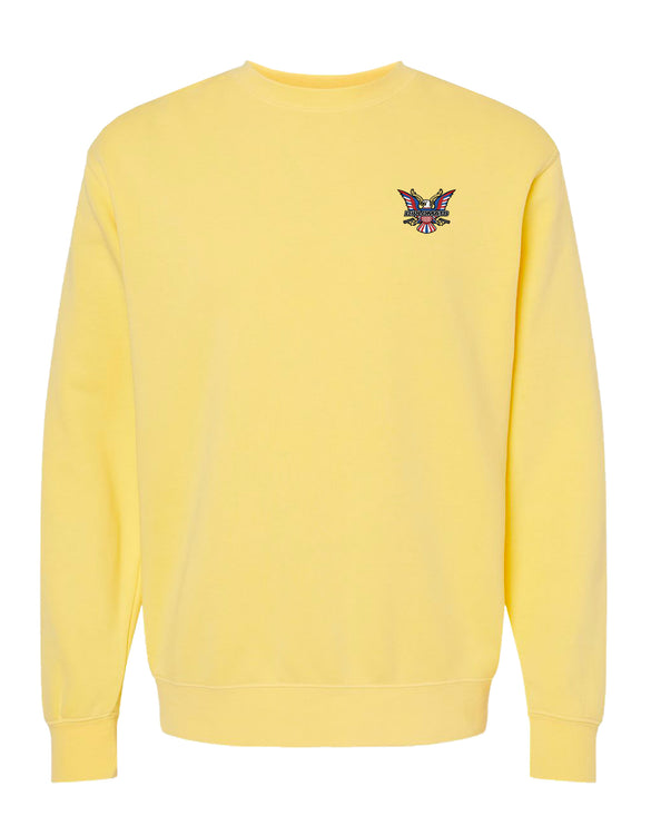 Vintage Washed Classic Crewneck Sweater