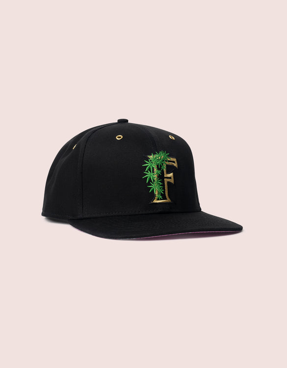 Flee Farms Black snapback Hat