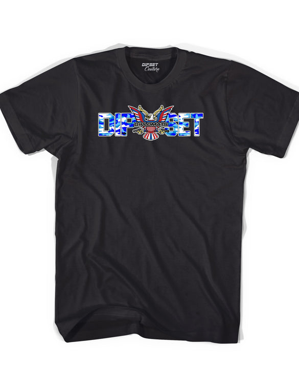 Blue Camo Dipset Couture T