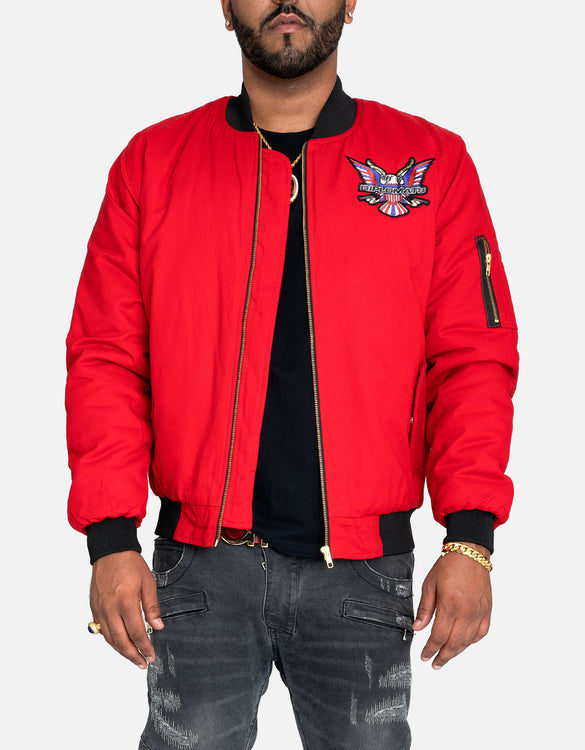 DIPSET Couture RED Bomber Jacket