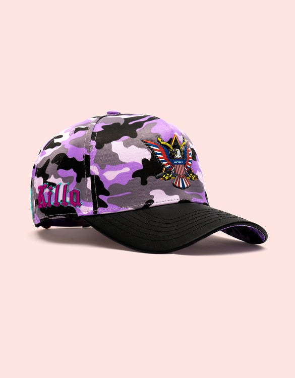 TRI x KILLA PURPLE Camo hat