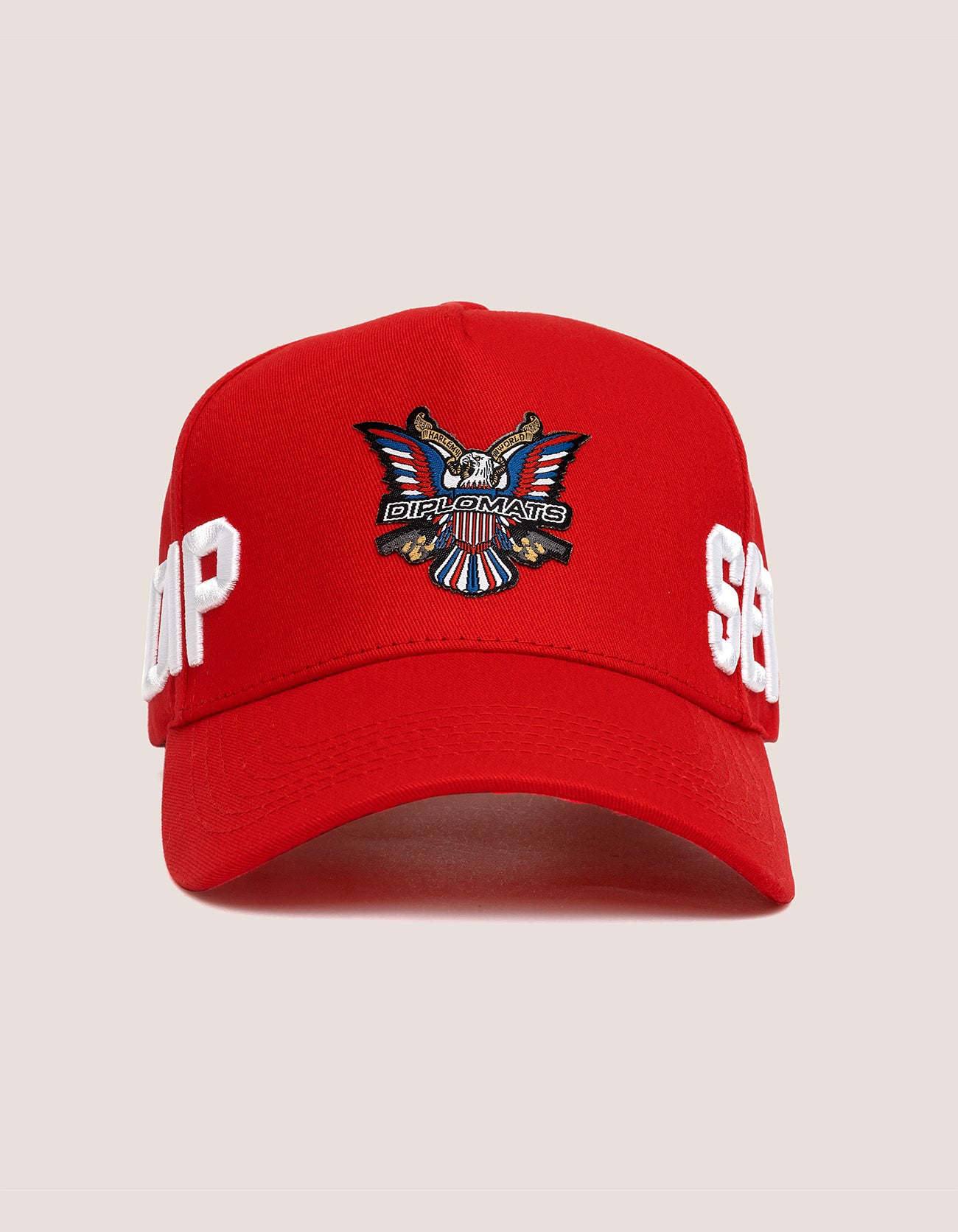 DIPSET COUTURE COTTON ROCKSTAR HAT RED