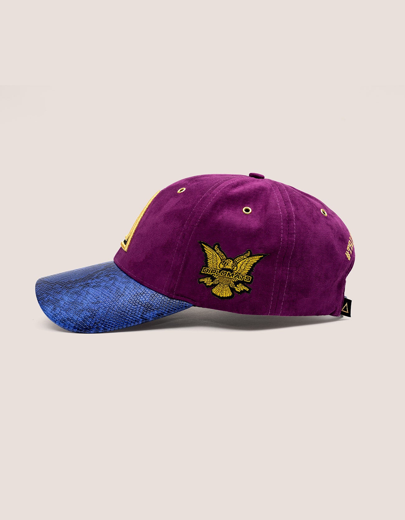 TRI X KILLA Suede PURPLE Baseball Hat
