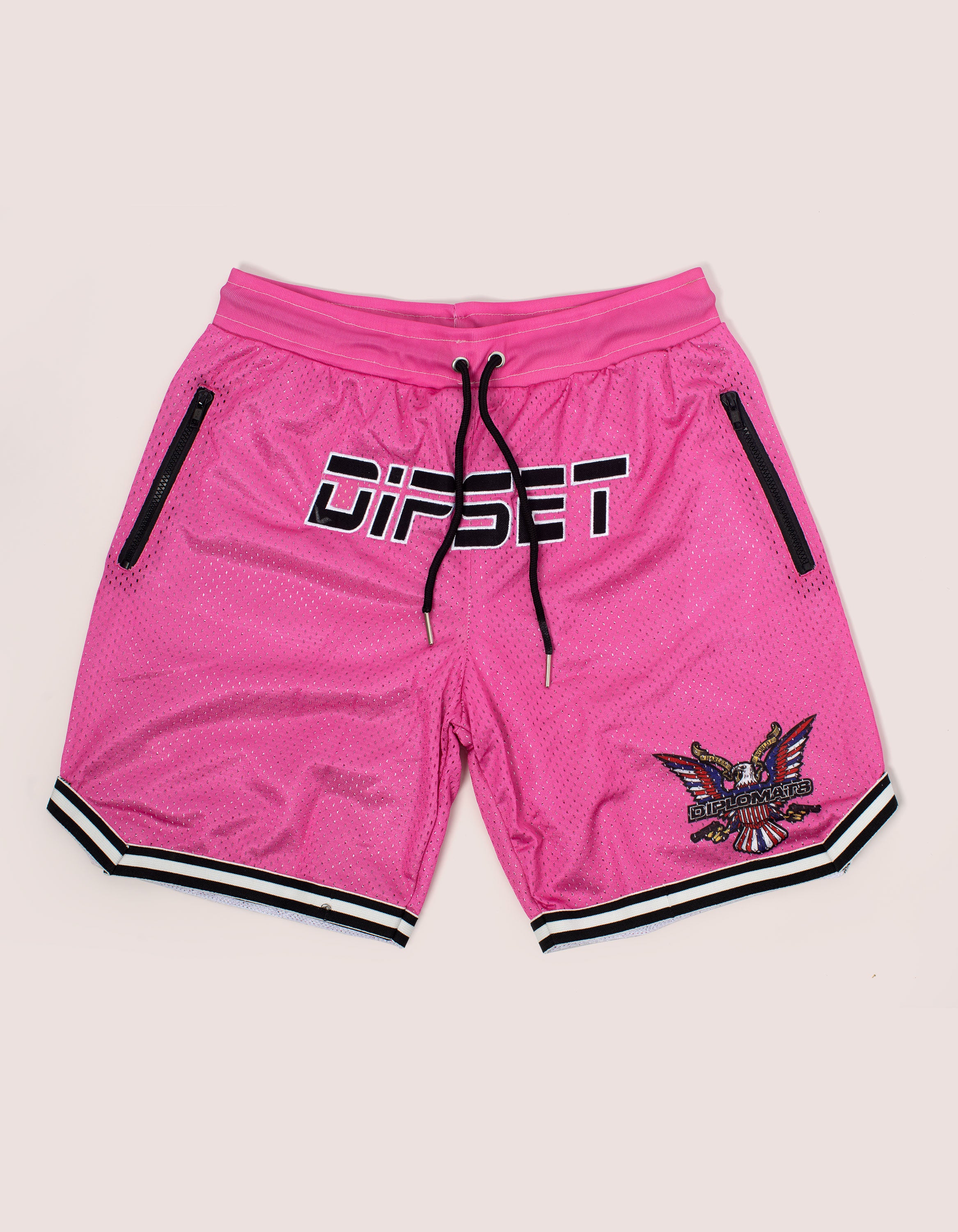 DIPSET Pink BBall Shorts