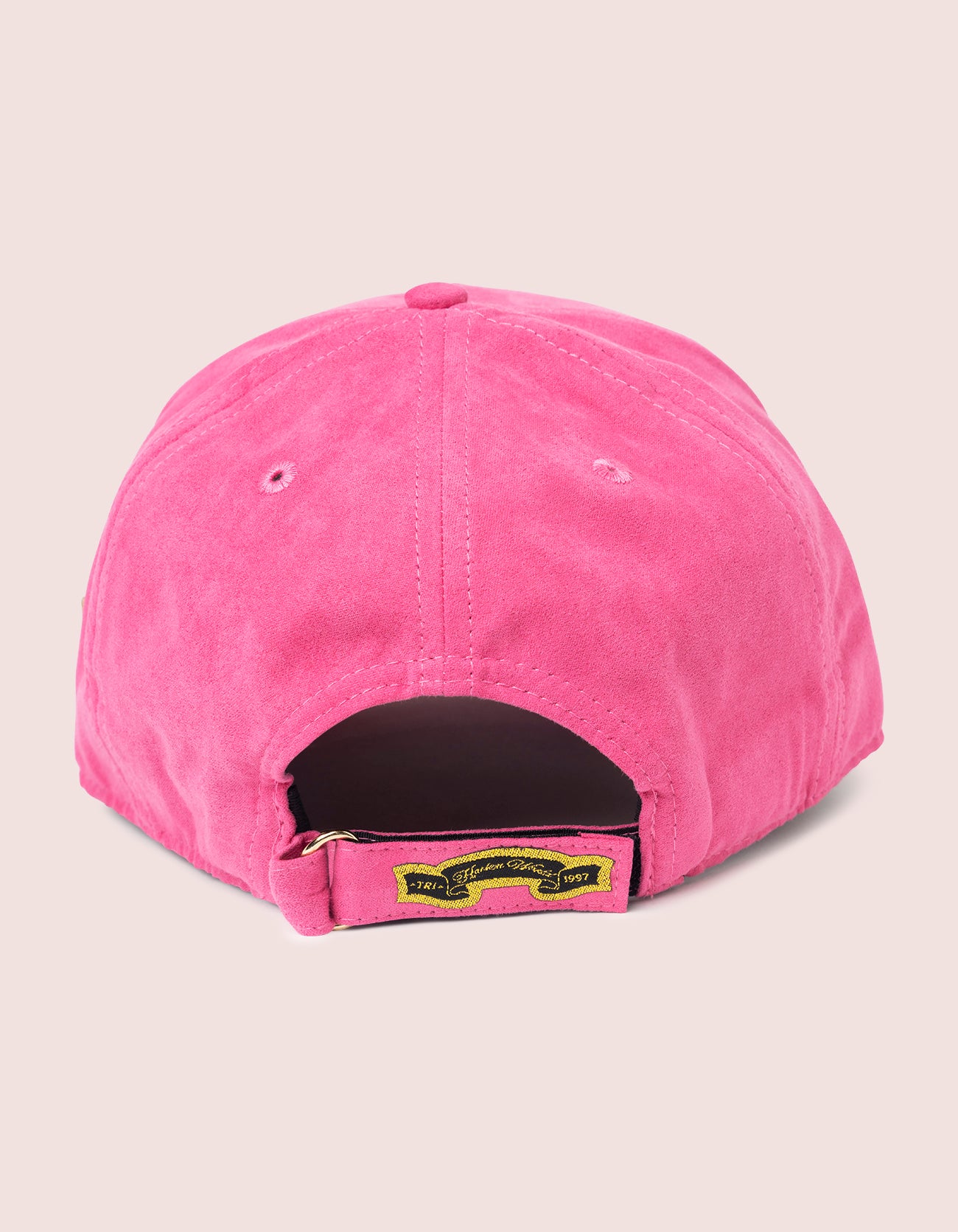 DIPSET COUTURE SUEDE ROCKSTAR HAT PINK