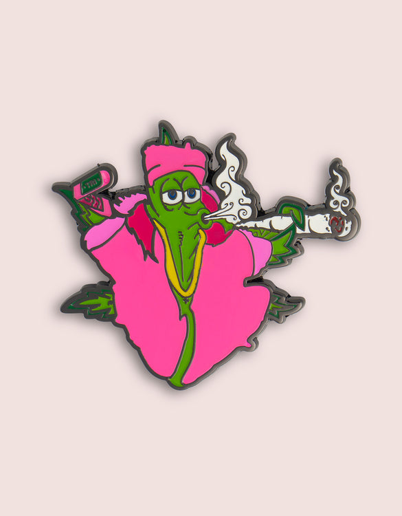 Flee Farms Classic Mascot Pin