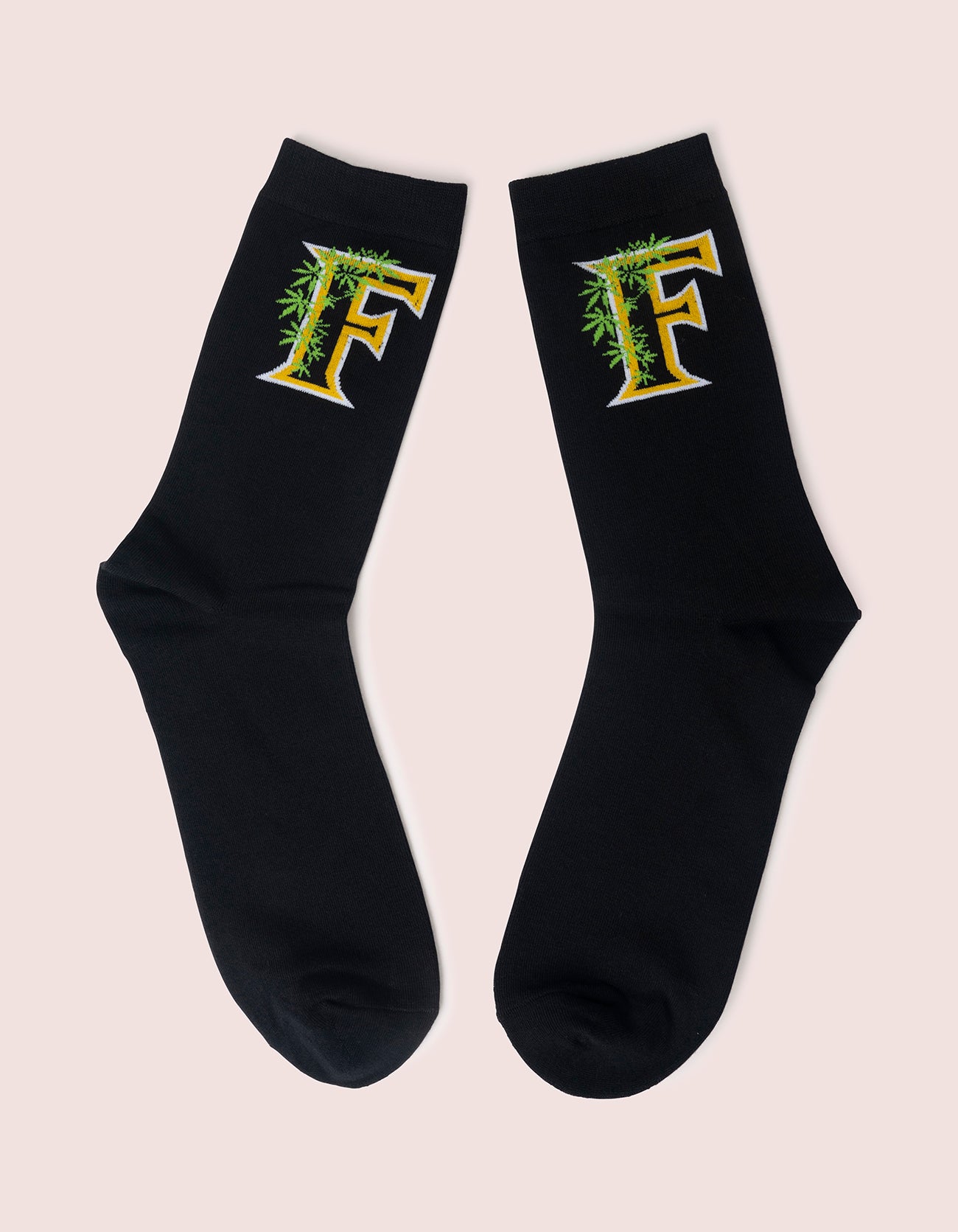 Flee Farms Black Socks
