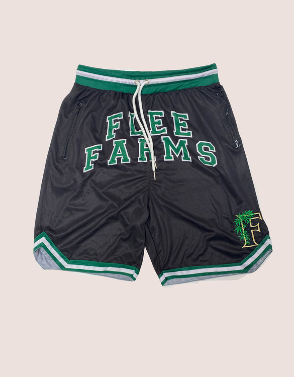 Flee Farms BB shorts Black / Green